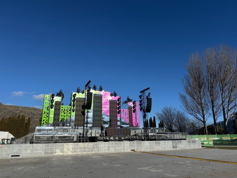 TomTom Productions AV Queenstown Mardi Gras NRG sustainability - 1