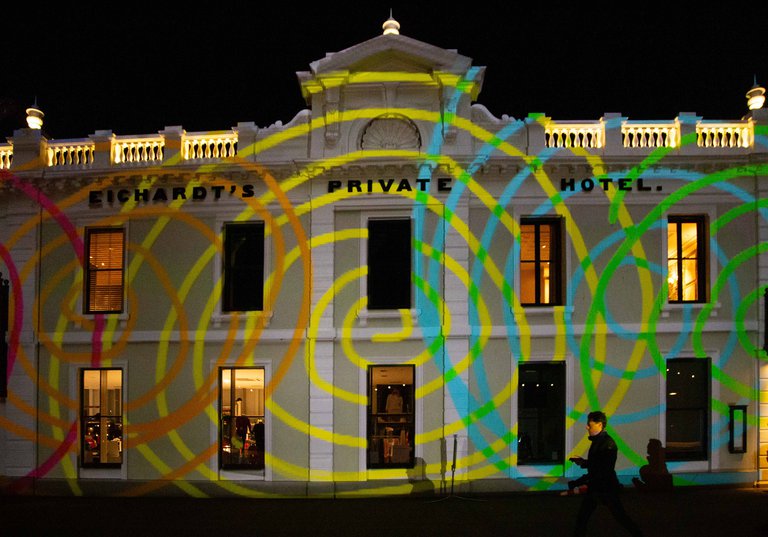 Interactive Projection Mapping at Eichardt's