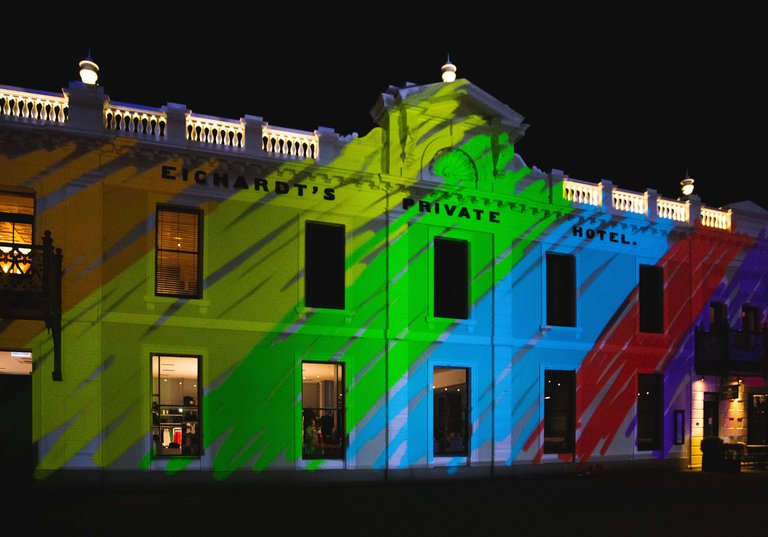 Interactive Projection Mapping at Eichardt's