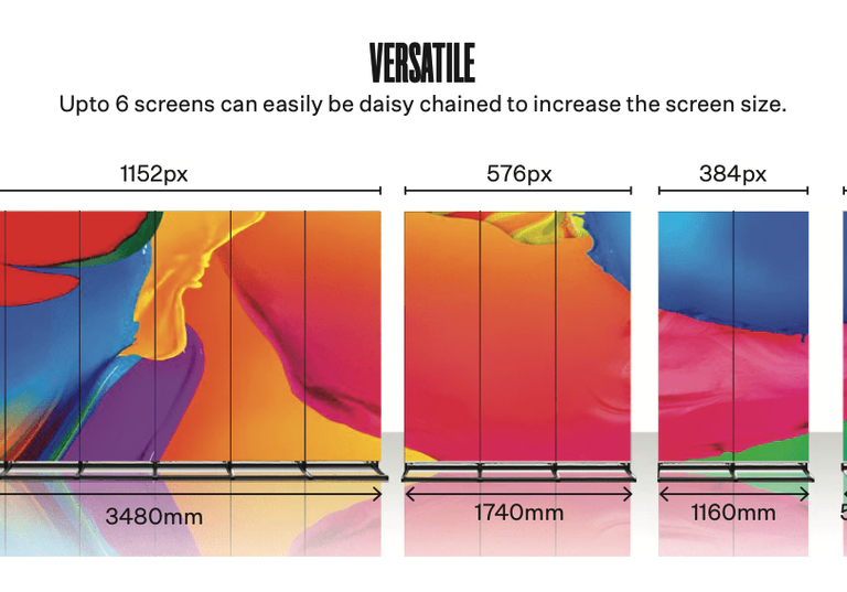 TomTom AV Productions conference totem way finder screen LED - 5
