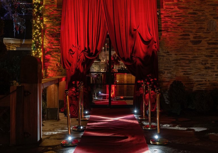 TomTom Queenstown AV Productions events. Woolshed Ayrburn Dinner