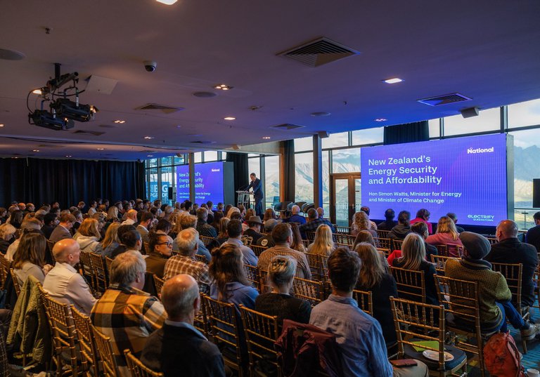 TomTom Queenstown AV Productions events. Skyline conference Electrify