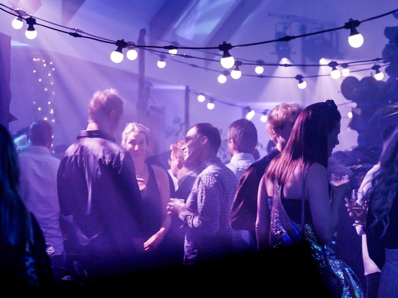 TomTom Queenstown AV Productions events Mountain Club Party lights
