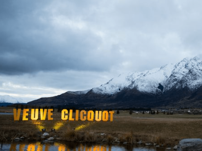 Clicquot In The Snow